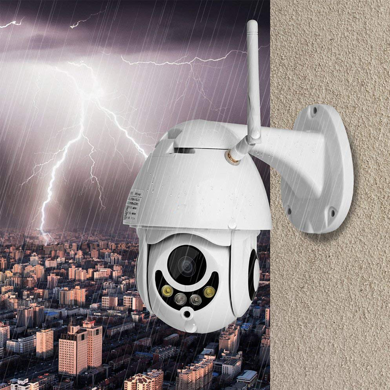 2 million pixel outdoor 4x zoom sound HD surveillance camera